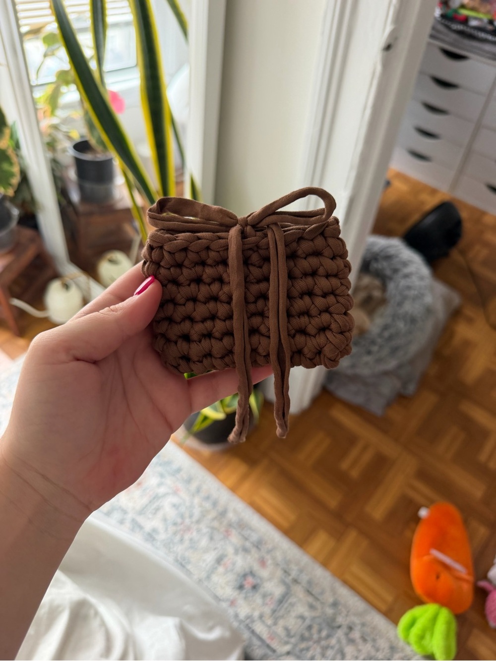 Chunky Crochet Card Holder